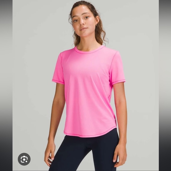 lululemon athletica Tops - Lululemon High-Neck Running and Training T-Shirt